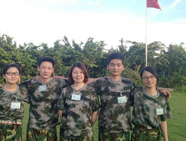 盟雄员工团队活动